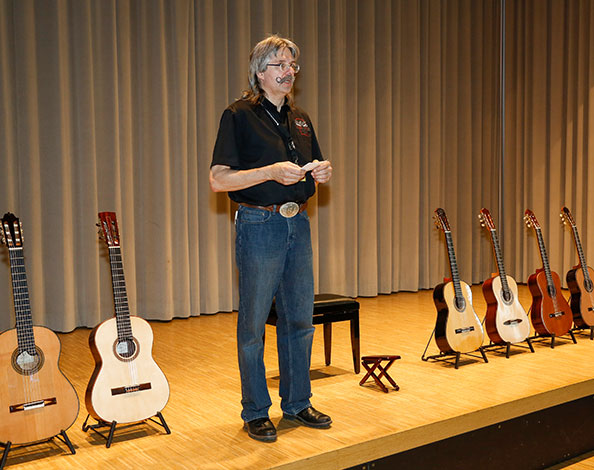 Guitar presentation