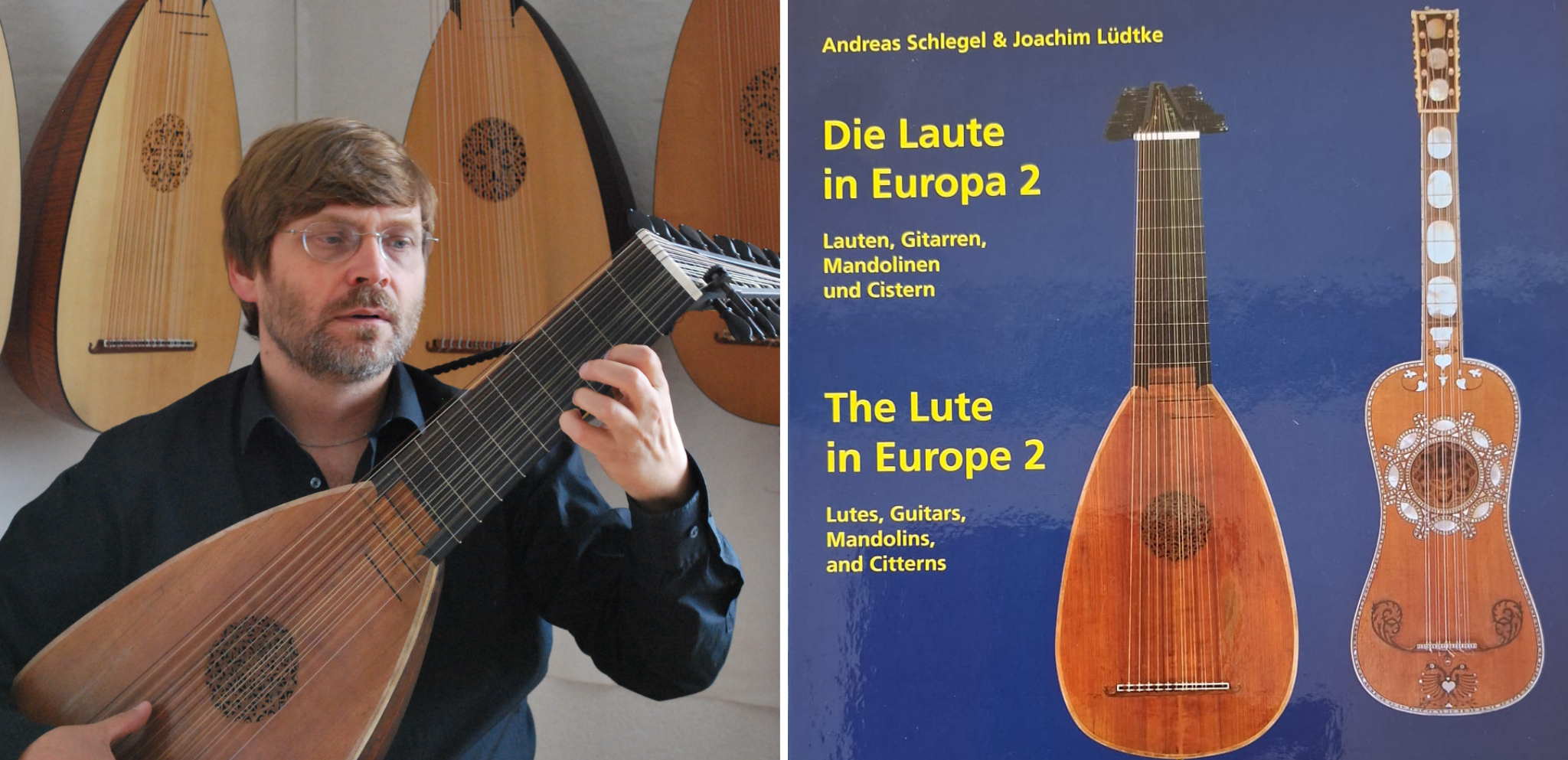Andreas Schlegel - presentation of his collection of historical plucked instruments
